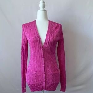 Ralph Lauren Black Label Silk Cardigan